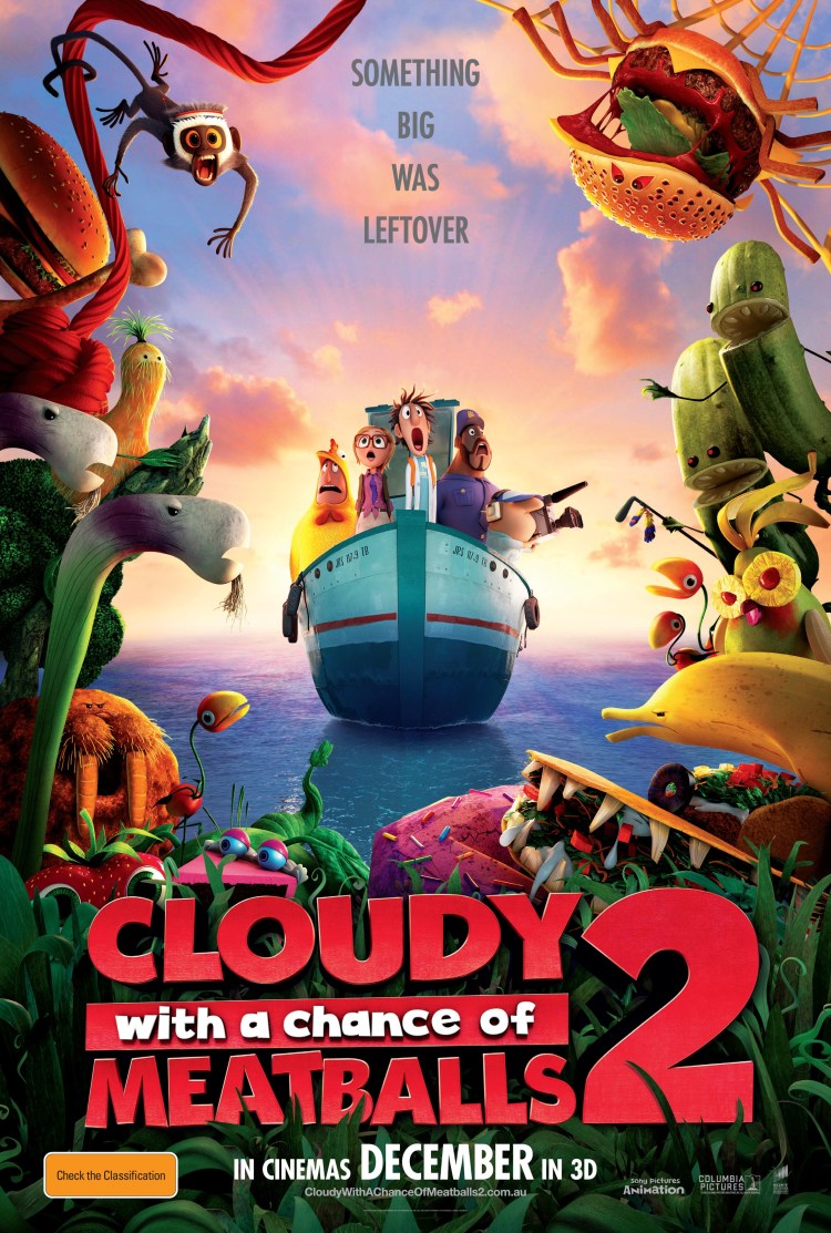 CLOUDY2_TSR_A4poster Courtesy Sony Pictures Releasing (Australia)