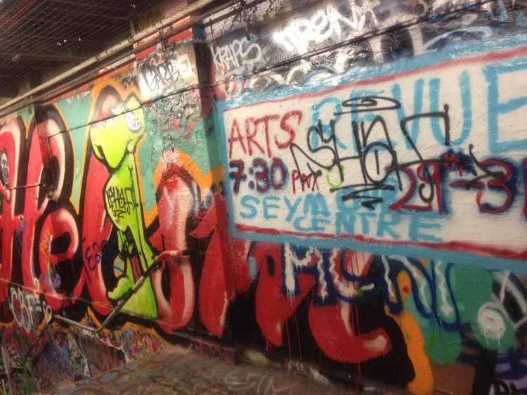 Graffiti, Uni Syd, Pic by Joseph Rana