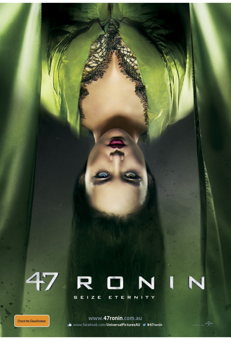 Keanu Reeves starrer, 47Ronin_Woman_Key_Art. Courtesy Universal Pictures (Australia)