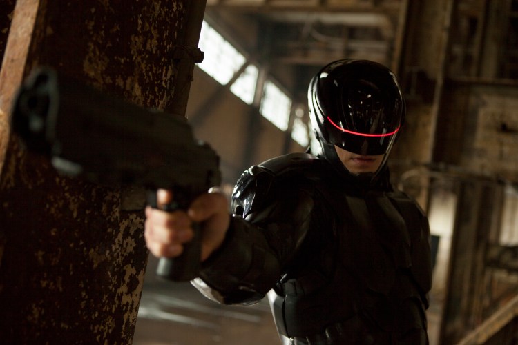 Joel Kinnaman in MGM/Columbia Pictures' ROBOCOP.