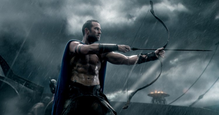 Copyright: ¬© 2014 WARNER BROS. ENTERTAINMENT INC. AND LEGENDARY PICTURES FUNDING, LLC. Photo Credit: Courtesy of Warner Bros. Pictures Caption: SULLIVAN STAPLETON as Themistokles in Warner Bros. Pictures' and Legendary Pictures' action adventure "300: RISE OF AN EMPIRE," a Warner Bros. Pictures release.