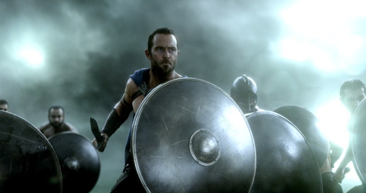 300ROAE-FP-0185 Film Name: 300: RISE OF AN EMPIRE Copyright: ¬© 2014 WARNER BROS. ENTERTAINMENT INC. AND LEGENDARY PICTURES FUNDING, LLC. Photo Credit: Courtesy of Warner Bros. Pictures Caption: SULLIVAN STAPLETON as Themistokles in Warner Bros. Pictures' and Legendary Pictures' action adventure "300: RISE OF AN EMPIRE," a Warner Bros. Pictures release.