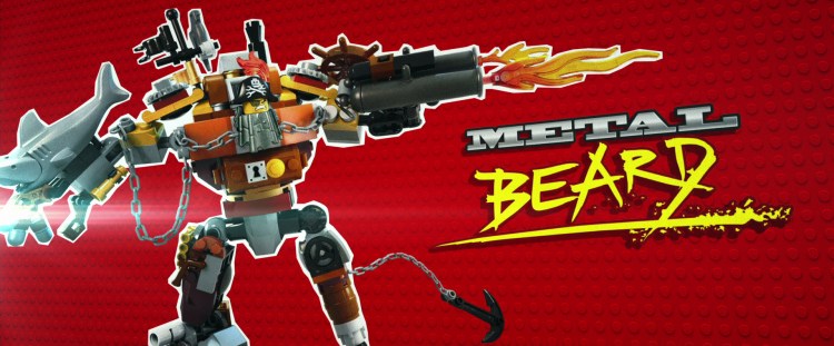 LG-FP-003 Film Name: THE LEGO¬Æ MOVIE Copyright: (C) 2014 WARNER BROS. ENTERTAINMENT INC. Photo Credit: Courtesy of Warner Bros. Pictures Caption: LEGO¬Æ minifigure Metalbeard (voiced by NICK OFFERMAN) in Warner Bros. Pictures¬ø and Village Roadshow Pictures¬ø 3D computer animated adventure ¬øThe LEGO¬Æ Movie,¬ø a Warner Bros. Pictures release.